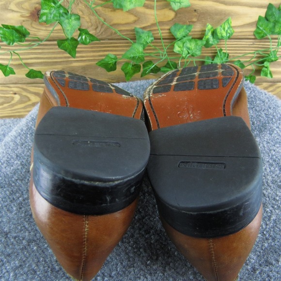 Cole‎ Haan C08189 Men Derby Oxfords Shoes Brown Leather Lace Up Size 10.5 Medium main image 5